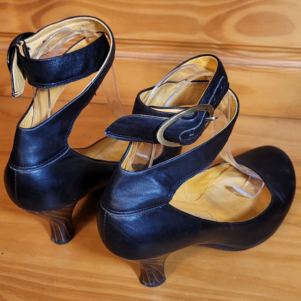 Jeffrey Campbell Wrap-Strap Chunky Kitten Heels